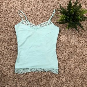🆕 Teal Express Lace Cami